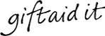 Text containted within image: GiftAid It